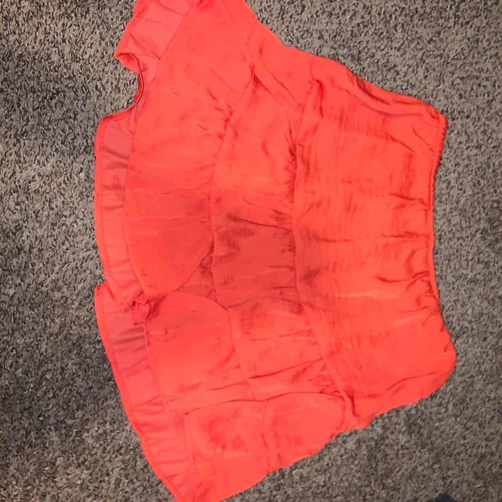 Orange skirt
